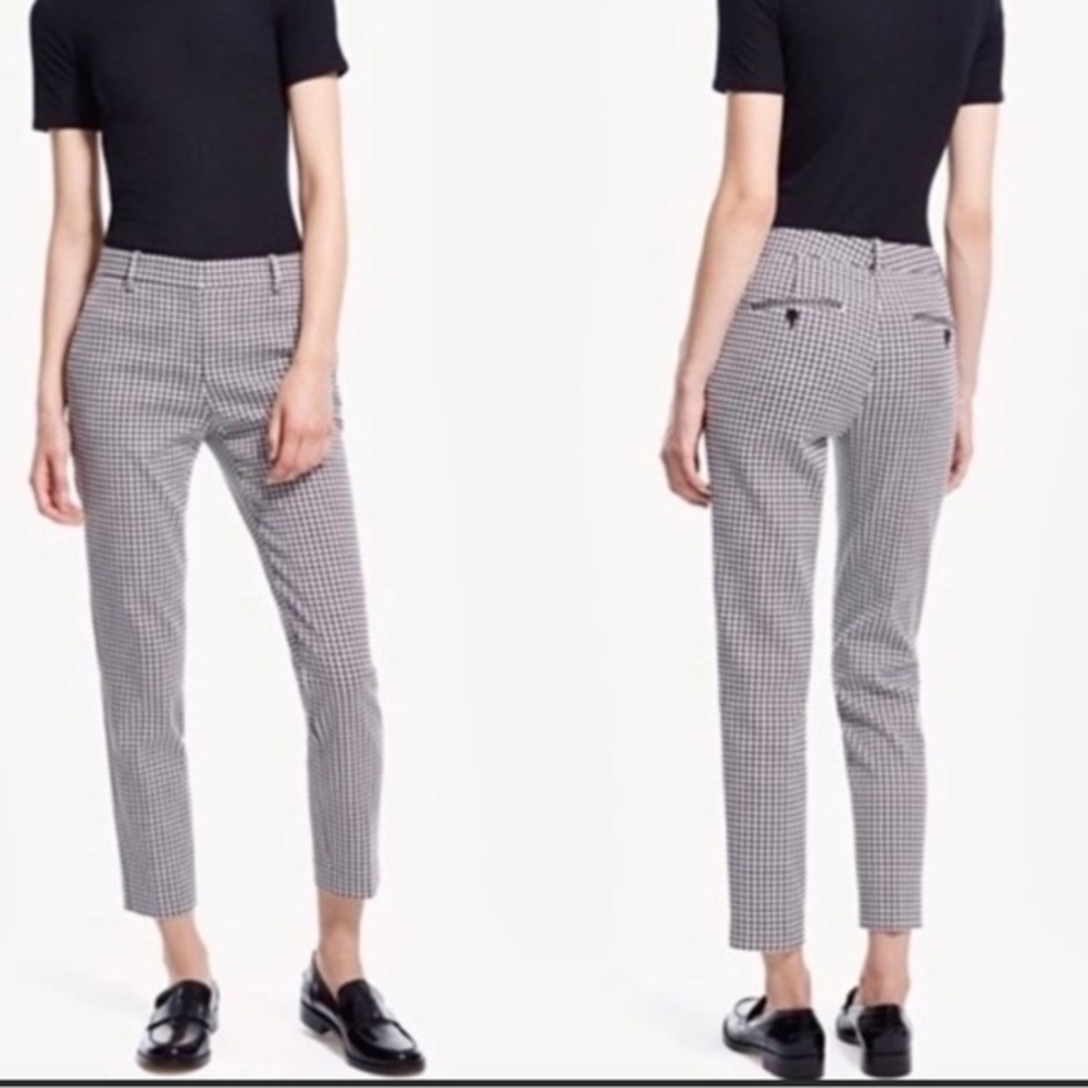 Theory Houndstooth Treeca Cl Winhall Pants 2 XS
